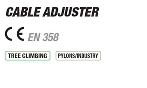 Certificazioni Cable adjuster principale