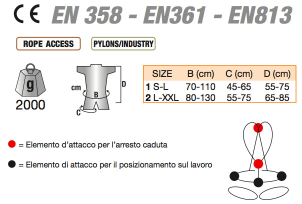 Misure Golden Top Principale