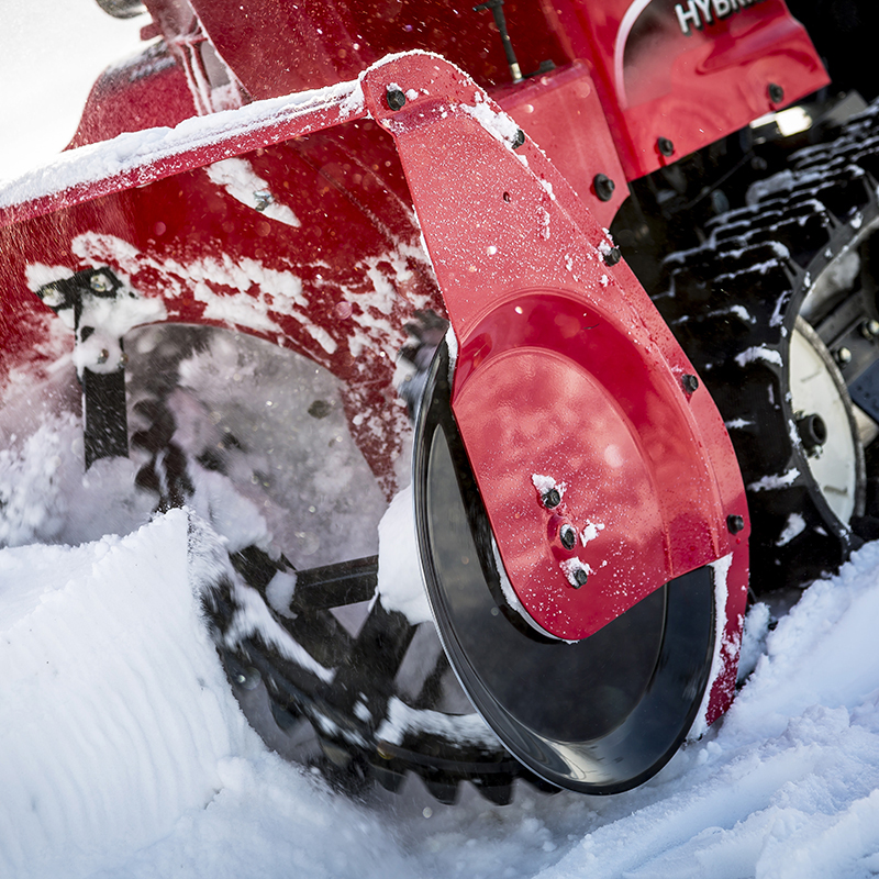 Spazzaneve Honda HSM 1390 I con coclea robusta, ideale per una rimozione efficace e rapida della neve. shopdacanal.com