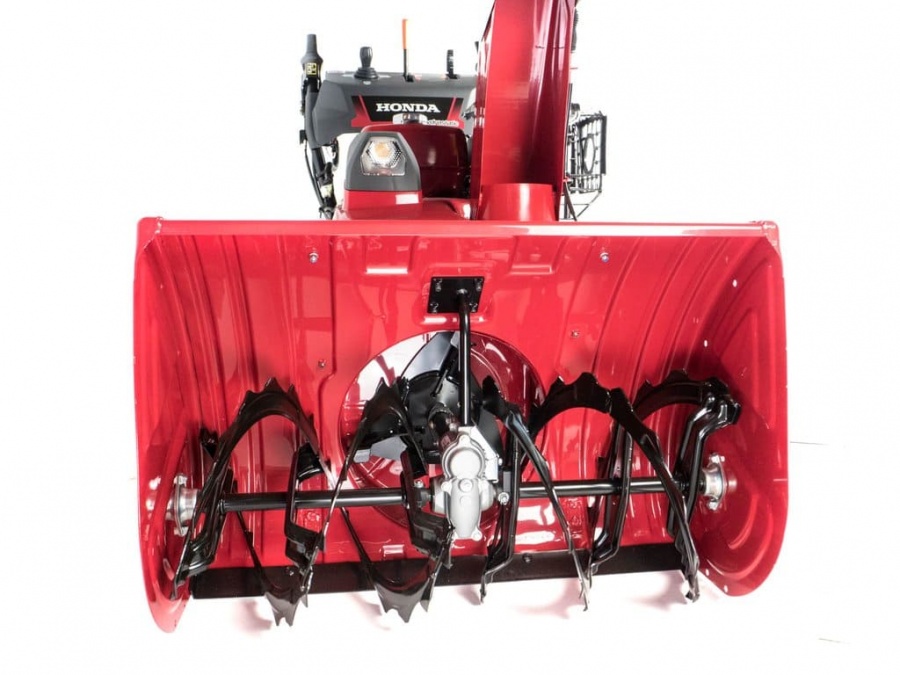 Spazzaneve Honda HSS 970A ET cingolato con coclea robusta, progettato per una rimozione efficace della neve. shopdacanal.com.