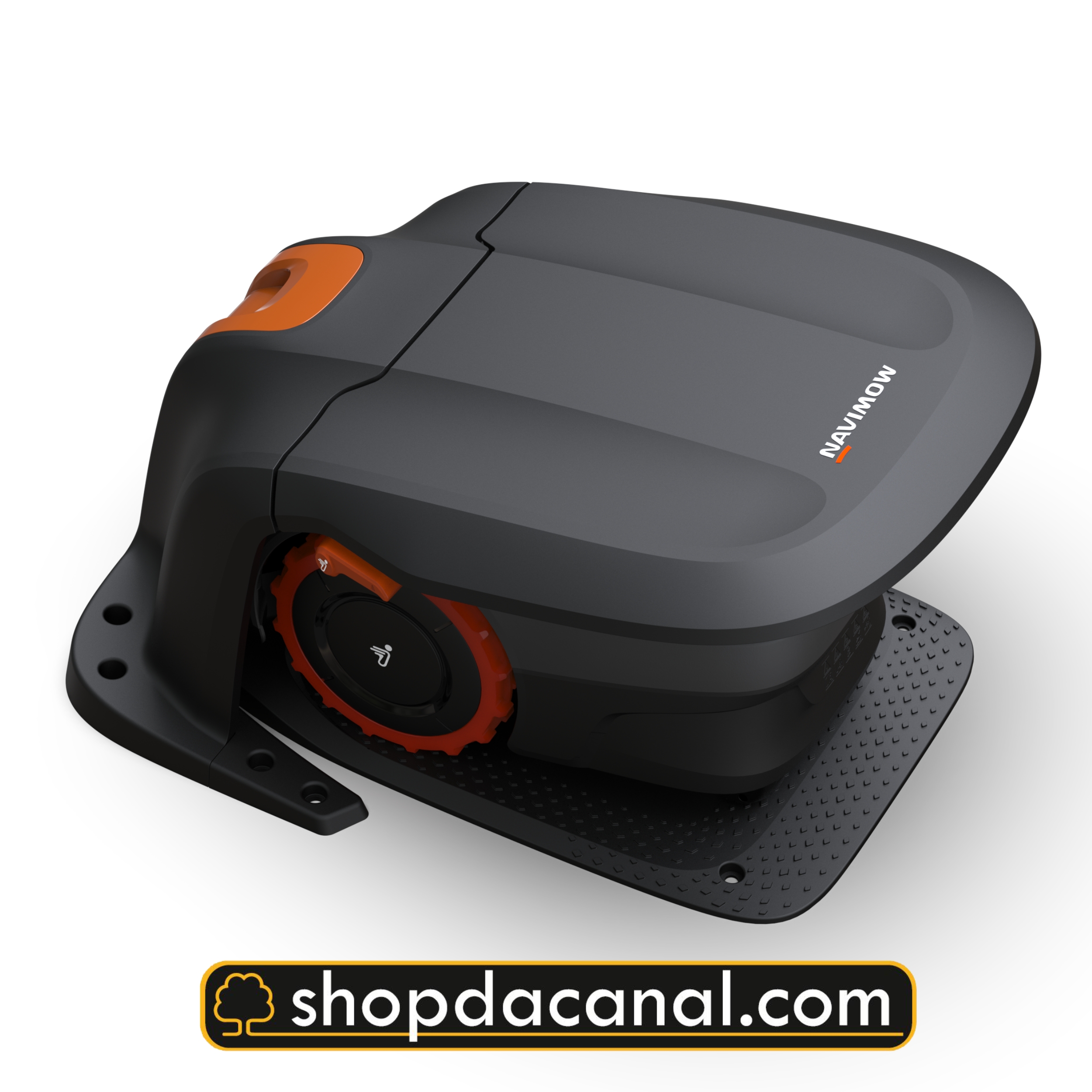 Robot rasaerba Segway Navimow i108E senza fili perimetrali, ideale per giardini fino a 800 mq con precisione GPS avanzata