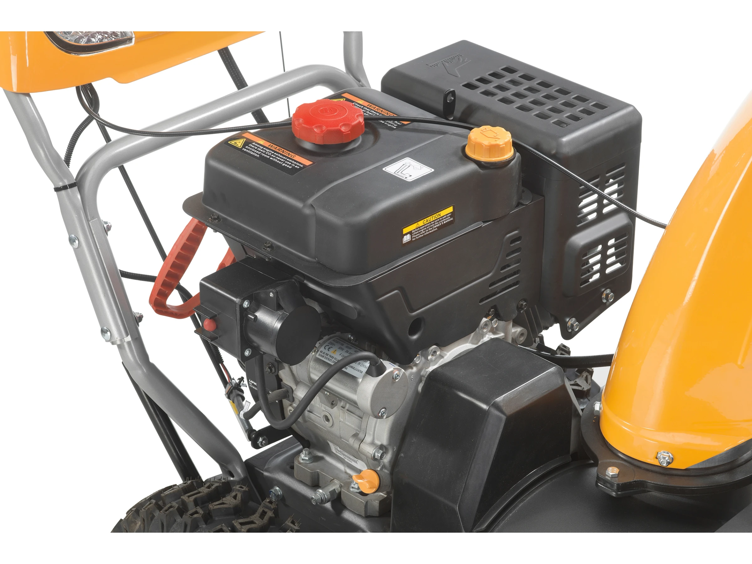 Spazzaneve STIGA ST 5266 P con ruote, motore potente e sistema di accensione, ideale per la rimozione della neve. shopdacanal.com.