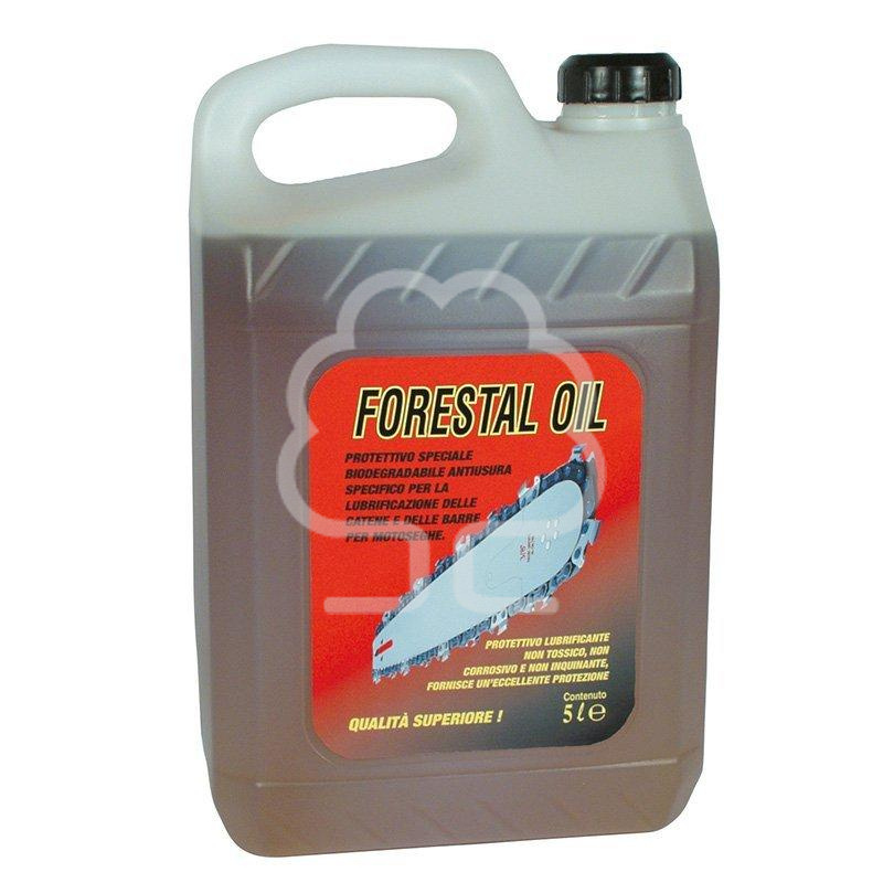 Olio per catena motosega: Olio catena Forestal - 5 lt