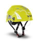 Casco elmetto forestale Kask Plasma HI VIZ - EN 397 - Giallo Fluo