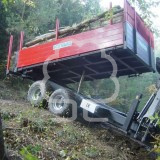 Rimorchio forestale KTF 60 40 TD - 6000 kg