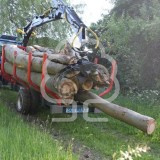 Rimorchio forestale TF 60 40 - 6000 kg