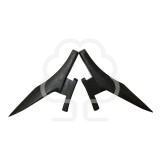 Coppia punte lunghe ramponi arrampicata Spikes Alu