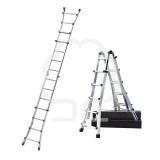 Scala in alluminio telescopica 5+4