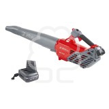 Soffiatore a batteria Efco SAI 570 - 56V completo di batteria 4.0 Ah e carica batterie