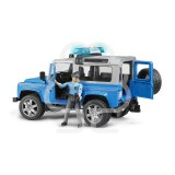 Land Rover giocattolo Bruder Defender Station e poliziotto