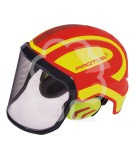 Casco elmetto forestale Pfanner Protos - EN 397 - Rosso/Giallo
