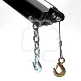 Gru idraulica manuale 900 kg