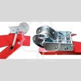 Gru idraulica manuale 900 kg